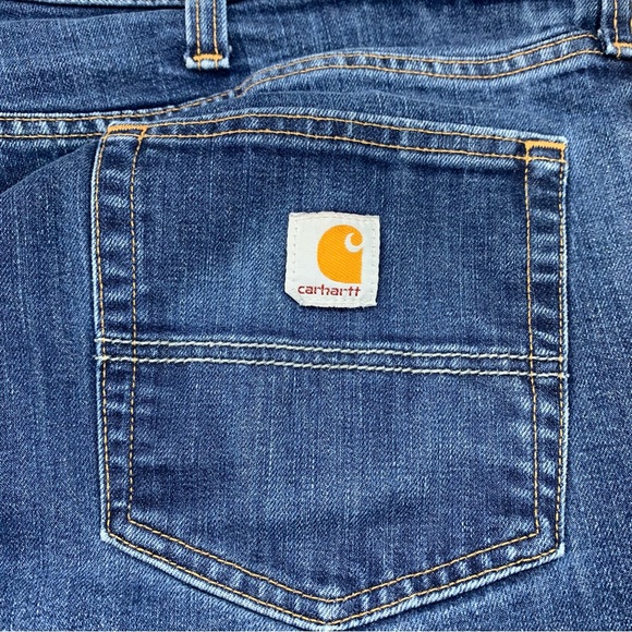 Carhartt Mens Jeans Relaxed Fit Denim Blue Size 44X32 - Picture 4 of 13